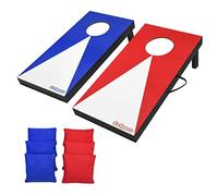 GoSports Ensemble de Jeu de Cornhole Portable avec 6 Sacs, Optimal pour l'Intérieur et l'Extérieur, Design Classique, 61 X 30 Cm