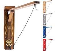 GoSports Hook 21, Jeu D’Anneau Mural avec Bras Rabattable, pour Jouer en Intérieur Ou en Extérieur