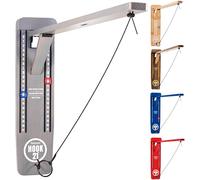 GoSports Hook 21, Jeu D’Anneau Mural avec Bras Rabattable, pour Jouer en Intérieur Ou en Extérieur