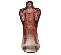 GoSports Inflataman Basketball Defender Training Aid | Mannequin défensif lesté pour tir, Dribble et Exercices de Conduite Mixte Adolescent, Rouge