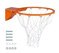 GoSports Jante de Basket-Ball en Acier de 45,7 cm pour Remplacement ou Montage de Garage