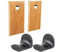 GoSports Lot de 2 cintres muraux pour planche de cornhole avec sac de haricot