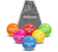 GoSports Lot de 6 balles pliométriques lestées pour entraînement de Baseball et Softball - Balles de Poids Variables pour améliorer la Puissance et la mécanique - Pro Set