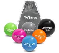 GoSports Lot de 6 balles pliométriques lestées pour entraînement de Baseball et Softball - Balles de Poids Variables pour améliorer la Puissance et la mécanique - Elite Set