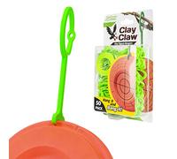 GoSports Outdoors Lot de 50 supports de pigeons en argile - Polyvalents - Vert fluo