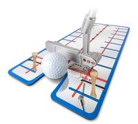 GoSports Putting Mirrors Miroir d'alignement de Golf Conçu golfeurs Unisexe pour Jeunes, Bleu 16 XL, Variable