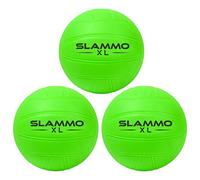 GoSports Slammo Lot de 3 balles de Rechange Officielles pour Tous Les Jeux Roundnet - Choisissez Entre la Taille de la compétition ou la Taille XL - Unisexe - SL Balls XL-3 - Vert