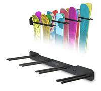 GoSports Support Mural pour Rangement de Ski et Snowboard - Peut contenir 8 Paires de Skis ou 4 Snowboard