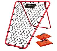 GoSports Système de Rebond de Basket-Ball avec Cadre réglable, Pieds en Caoutchouc et Sacs de Sable - Aide à l'entraînement Portable