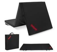 GoSports Tapis de Fitness Pliable à Trois Plis de 5,1 cm d'Épaisseur - 1,8 x 0,6 m - Idéal pour les entraînements, Le Yoga, les Étirements