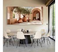 GOSRD Impression sur toile, peinture minimaliste pour salons et chambres modernes, décoration intérieure (50 x 100 cm, sans cadre)
