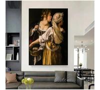 GOSRD Impressions sur toile, peinture Renaissance baroque italienne, affiche vintage, Artemisia Gentileschi, artistes, art mural pour décoration intérieure, 30 x 45 cm, sans cadre