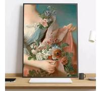 GOSRD Tableau calligraphique Renaissance sur toile, impression d'art moderne, affiche HD pour salon, chambre ou bar (60 x 80 cm, sans cadre)