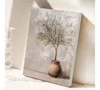 GOSRD Tableau moderne sur toile représentant un arbre, idéal pour la décoration du salon et de la chambre (60 x 80 cm, sans cadre)