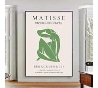 GOSRD Tableau sur toile, affiche et reproduction d'art d'Henri Matisse et Picasso, exposition au musée, idéal pour la décoration murale du salon (50 x 70 cm, sans cadre).