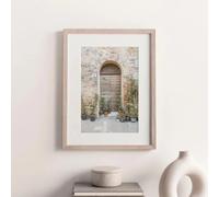 GOSRD Tableau sur toile représentant un olivier méditerranéen, style champêtre italien, affiches d'art mural d'inspiration européenne pour une décoration intérieure moderne (60 x 90 cm/sans cadre)