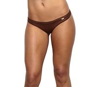 Gossard Glossies Tanga sous-vêtements String, Transparent, Marron Riche, XS Femme