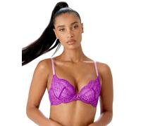 Gossard Superboost Lace Padded Plunge Bra Soutien-Gorge Plongeant, Orchid, 80F Femme