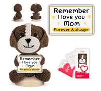 Gossby Cadeau pour maman - Crochet positif fait main avec message - I Love You FUREVER & Always - Cadeaux pour maman de la part de sa fille, fils, enfant - Cadeau pour la fête des mères, Noël, un