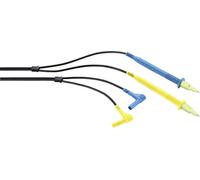 Gossen Metrawatt KS21-T Set de cordons de mesure de sécurité pointe de test mâle 4 mm 2.00 m bleu, jaune, noir 1 pc(s)