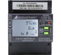 GMCI U2289-V047 - Compteur d'énergie, MID (Z2), kWh, 4-L, 5(80)A, TCP