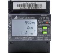 Gossen Metrawatt U2389-V047 U2389-V047 Compteur triphasé avec raccordement sur transformateur numérique 5 A conformité MID: oui