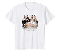 Gossip Girl Bed T-Shirt, Enfant, Blanc, 6 Ans