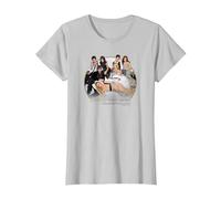 Gossip Girl Bed T-Shirt, Femme, Argent, 3XL