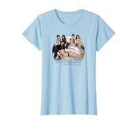 Gossip Girl Bed T-Shirt, Femme, Bleu Céleste, S