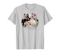 Gossip Girl Bed T-Shirt, Homme, Argent, XXL