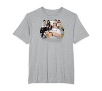 Gossip Girl Bed T-Shirt, Homme Grandes Tailles, Gris Chiné, 4X Tall