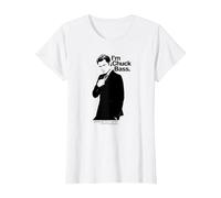 Gossip Girl I'm Chuck Bass T-Shirt, Femme, Blanc, M