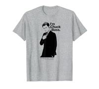 Gossip Girl I'm Chuck Bass T-Shirt, Homme, Gris Chiné, L
