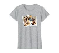 Gossip Girl Pictures T-Shirt, Femme, Gris Chiné, 3XL