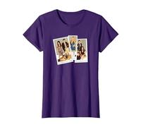 Gossip Girl Pictures T-Shirt, Femme, Violet, 3XL