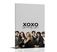 Gossip Girl TV Drama Style Series Poster décoratif sur toile, art mural, pour salon, chambre à coucher, impression murale, moderne, décoration de salle familiale, 40 x 60 cm