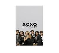 Gossip Girl TV Drama Style Series Poster décoratif sur toile, art mural, pour salon, chambre à coucher, impression murale, moderne, décoration de salle familiale, 40 x 60 cm