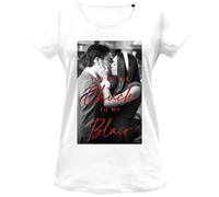 Gossip Girl WOGOSGITS006 T-Shirt Femme, Blanc,Taille S