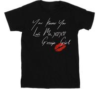 Gossip Girl - "You Know You Love Me" T-shirt pour femme BI25980 (4XL) (Noir)