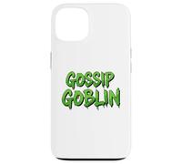 Gossip Goblin Funny Rumor Chit Chat Juicy Social Chatter Coque pour iPhone 13
