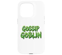 Gossip Goblin Funny Rumor Chit Chat Juicy Social Chatter Coque pour iPhone 15 Pro