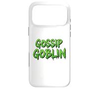 Gossip Goblin Funny Rumor Chit Chat Juicy Social Chatter Coque pour iPhone 17 Pro Max