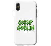 Gossip Goblin Funny Rumor Chit Chat Juicy Social Chatter Coque pour iPhone X/XS