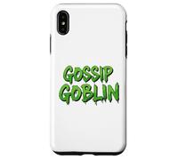 Gossip Goblin Funny Rumor Chit Chat Juicy Social Chatter Coque pour iPhone XS Max