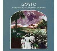 Gosto - What Do Mean 'You Need a Color TV' (Black LP) [Import]