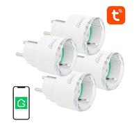 Gosund Sp111 3680W 16A Smart Wifi Socket, Tuya 4-Pak