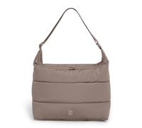 GOT BAG Sac bandoulière Puffer Square Bag matelassé pour ordinateur portable 13" Marron