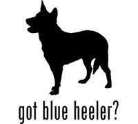 Got Blue Heeler Herding Dog Pet Graphic Car Truck Window Decor Decal Sticker - Die Cut Vinyl Decal for Windows, Cars, Trucks, Tool Boxes, laptops, MacBook - virtually Any Hard, Smooth Surface