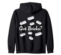 Got Bricks Block Building Funny Brick Builder Master Builder Sweat à Capuche