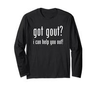 Got Gout? I Can Help You Out Funny Foot Doctor Podologue Manche Longue